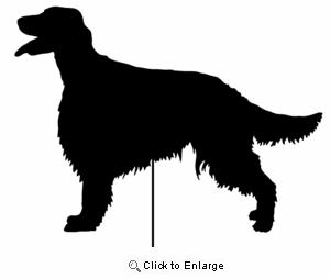 Irish Setter Garden Stake