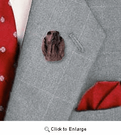 Irish Setter Pin Hand Painted Resin