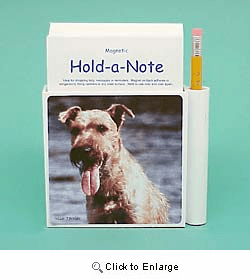 Irish Terrier Hold-a-Note
