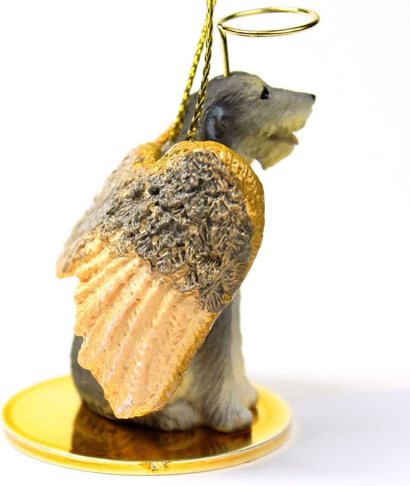 Irish Wolfhound Christmas Ornament Angel Animal Den