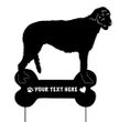 Irish Wolfhound Garden Stake