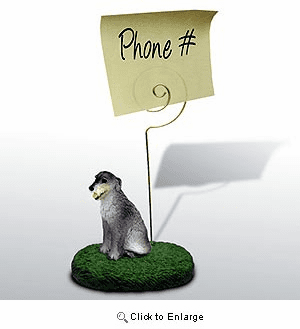 Irish Wolfhound Note Holder