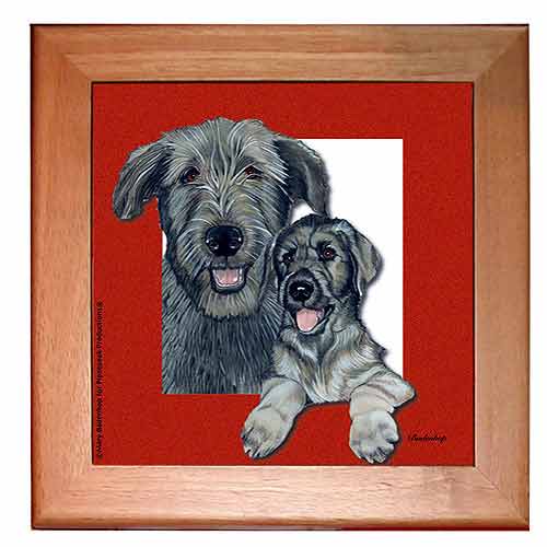 Irish Wolfhound Trivet