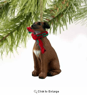 Italian Greyhound Tiny One Christmas Ornament