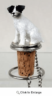 Jack Russell Terrier Bottle Stopper (Rough Coat)