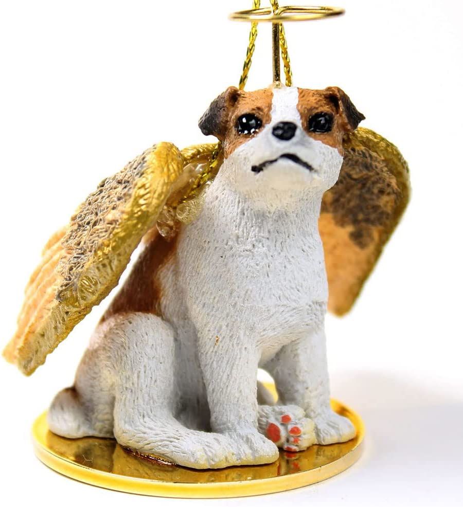 Jack Russell Terrier Christmas Ornament Angel Animal Den