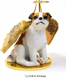 Jack Russell Terrier Christmas Ornament Angel