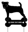 Jack Russell Terrier Garden Stake