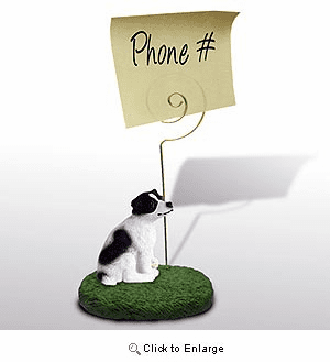 Jack Russell Terrier Note Holder (Smooth Coat)