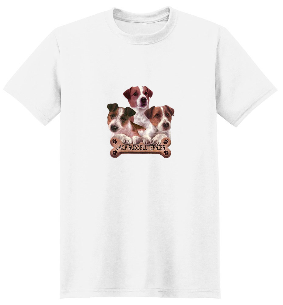 Jack Russell Terrier T-Shirt - Trio of Three