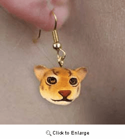 Jaguar Authentic Earrings