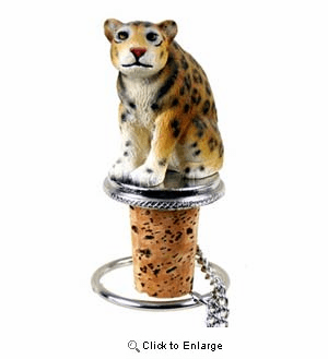 Jaguar Bottle Stopper