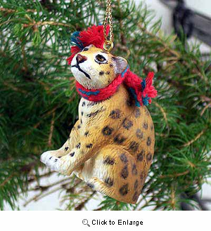 Jaguar Tiny One Christmas Ornament