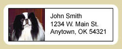 Japanese Chin Address Labels