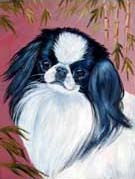 Japanese Chin Garden Flag