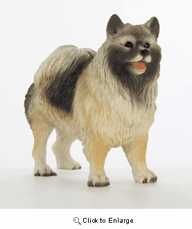 Keeshond Figurine