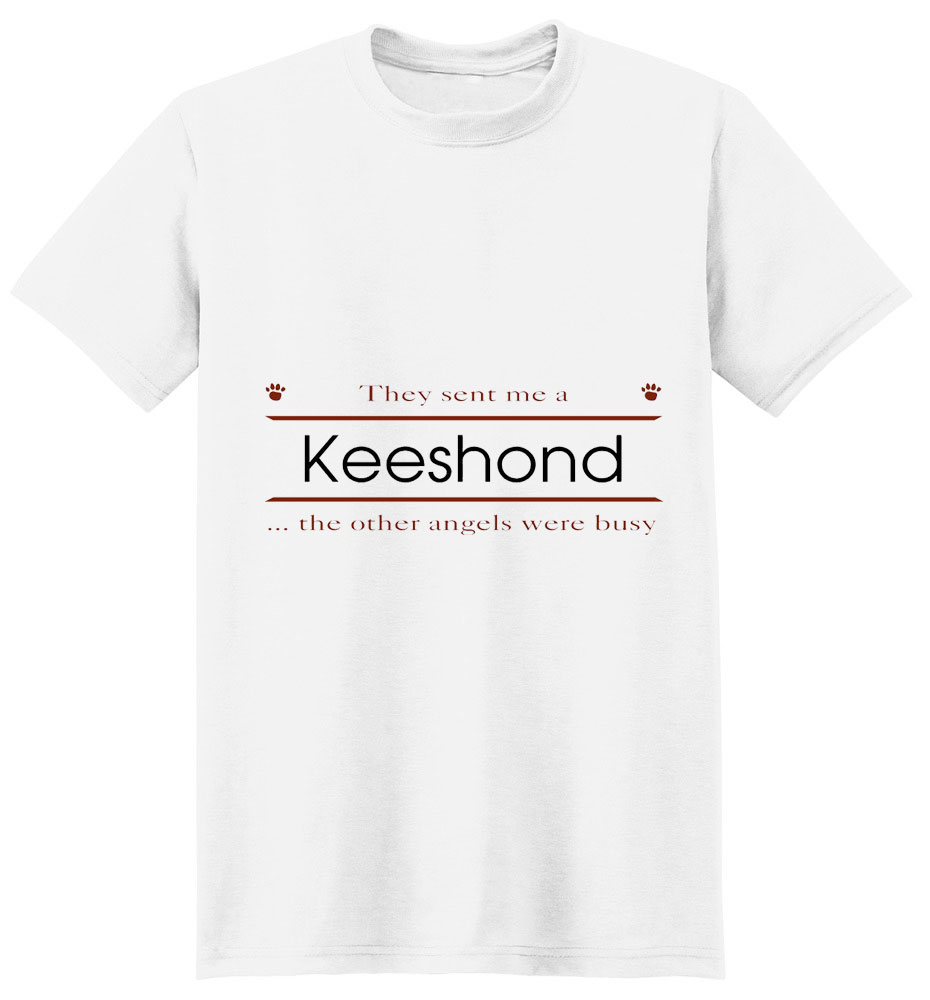 Keeshond T-Shirt - Other Angels