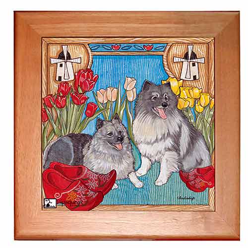 Keeshond Trivet