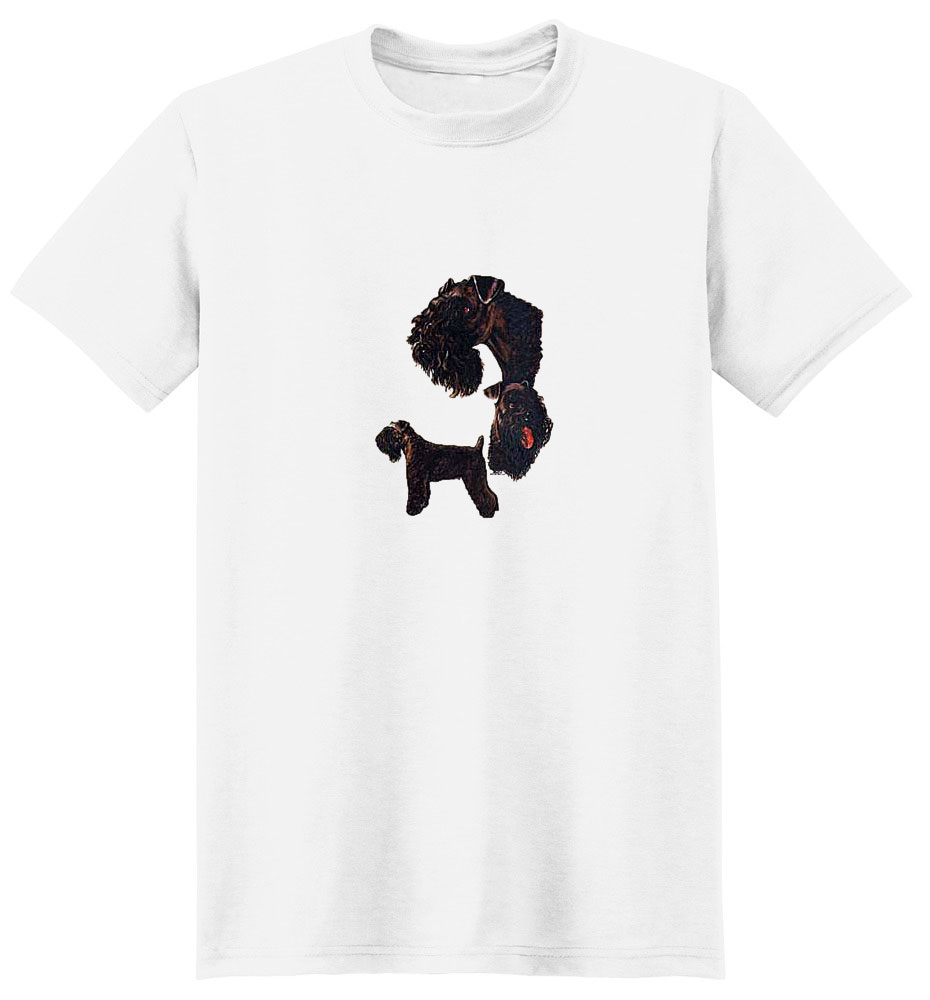 Kerry Blue Terrier T-Shirt - Collage