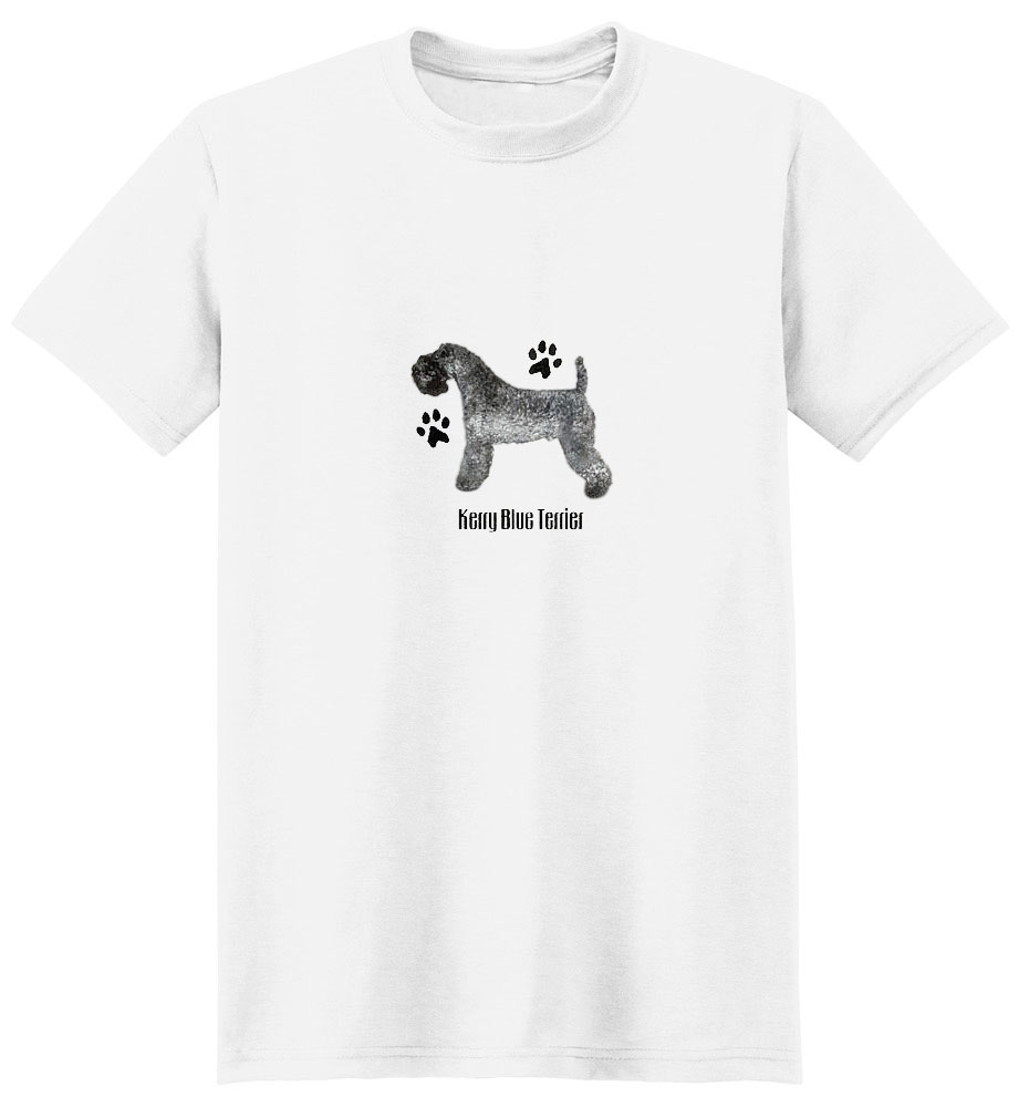 Kerry Blue Terrier T-Shirt - Profiles