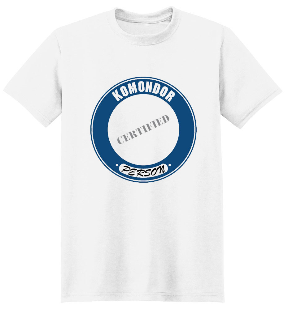 Komondor T-Shirt - Certified Person