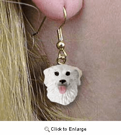 Kuvasz Authentic Earrings