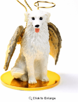 Kuvasz Christmas Ornament Angel