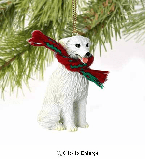 Kuvasz Tiny One Christmas Ornament