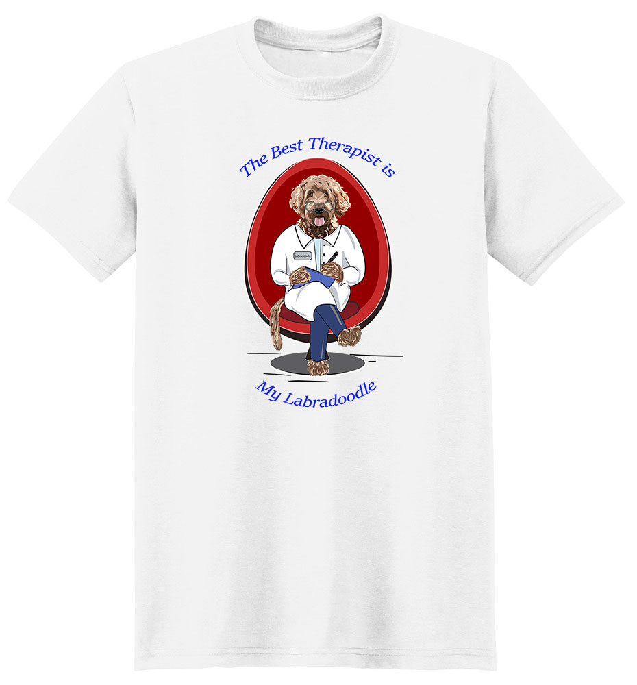 Labradoodle T Shirt Best Therapist