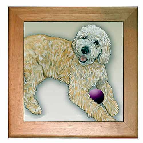 Labradoodle Trivet