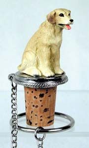 Labrador Retriever Yellow Bottle Stopper