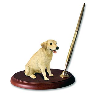 Labrador Retriever Yellow Pen Holder