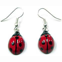 Ladybug Earrings True to Life