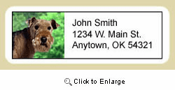 Lakeland Terrier Address Labels
