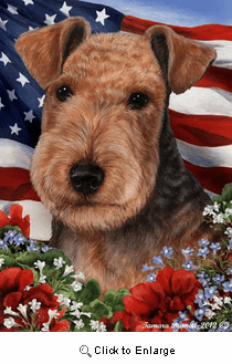 Lakeland Terrier House Flag