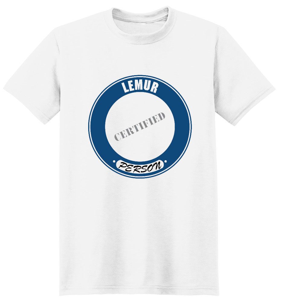 Lemur T-Shirt - Certified Person