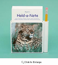 Leopard Hold-a-Note