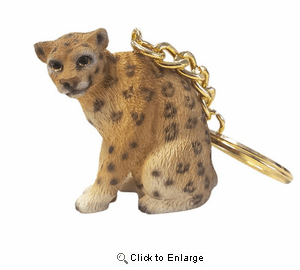 Leopard Keychain