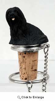 Lhasa Apso Bottle Stopper