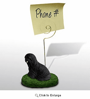 Lhasa Apso Note Holder
