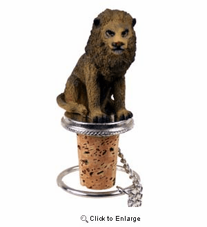 Lion Bottle Stopper