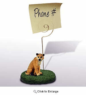 Lion Note Holder (Female)