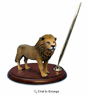 Lion Pen Holder