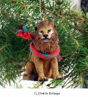 Lion Tiny One Christmas Ornament