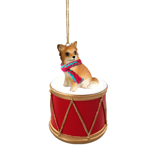 Chihuahua Personalized Dog House Christmas Ornament Long Hair by Animal Den