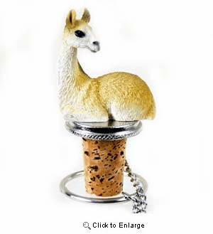 Llama Bottle Stopper
