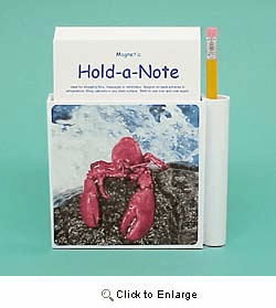 Lobster Hold-a-Note