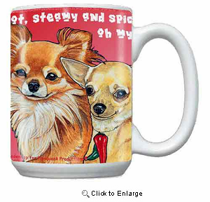 Long Hair Chihuahua Coffee Mug