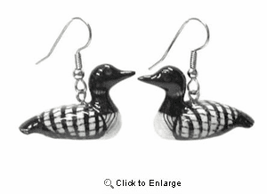 Loon Earrings True to Life