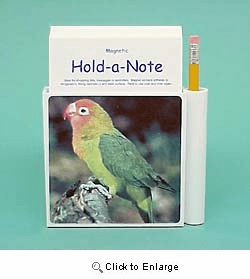 Lovebird Hold-a-Note